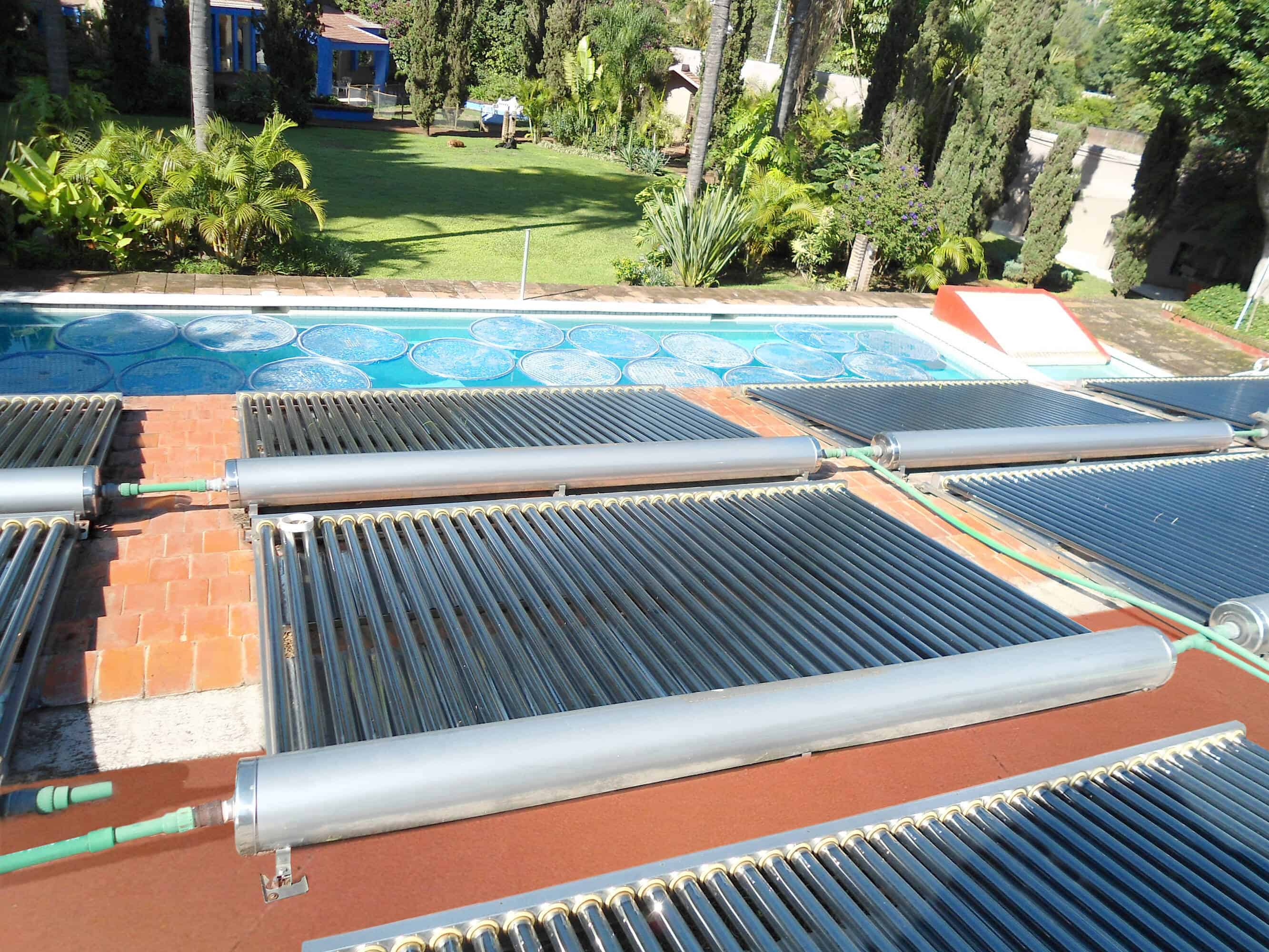 Calentamiento de Agua Para Albercas con Energía Solar.
